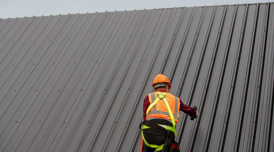 Professional metal roof installation services in Long Pond, PA